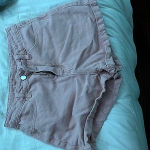 Y2K pink shorts